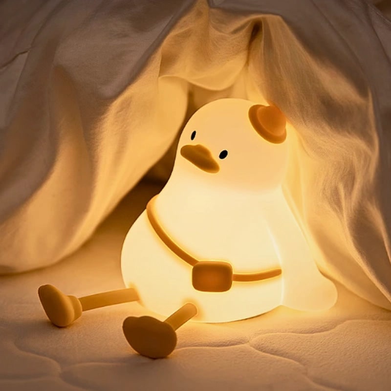 Rechargeable Night Light Silicone Animal Shaped Portable LED Warm White - Image 4