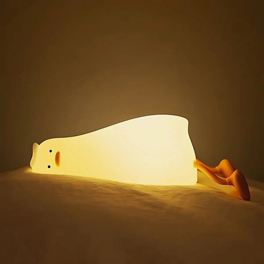 Rechargeable Night Light Silicone Soft Portable Animal LED Dimmable - Image 1