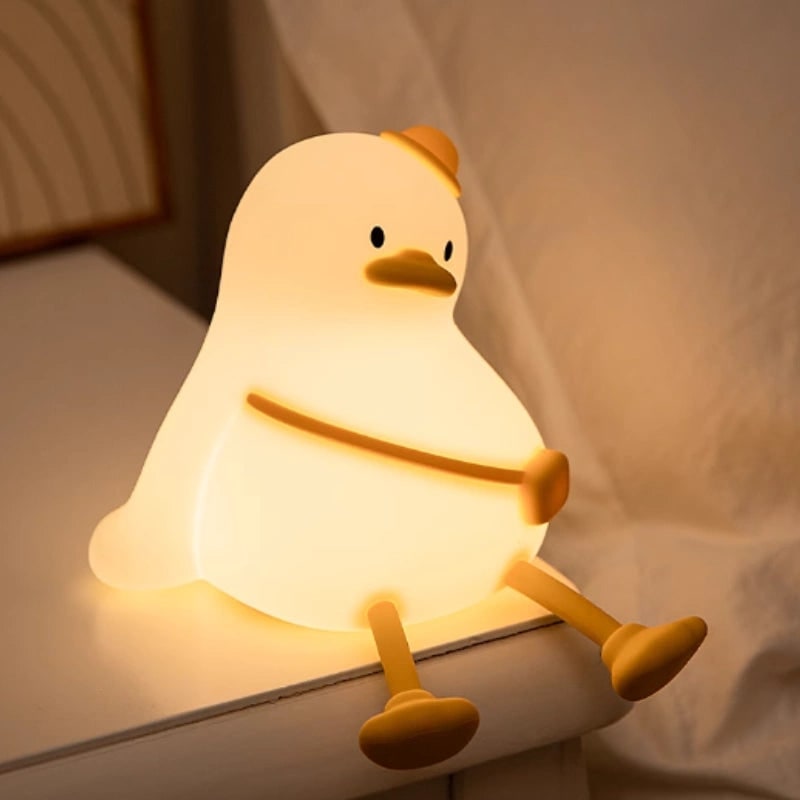 Rechargeable Night Light Silicone Soft Portable Animal LED Dimmable - Image 16
