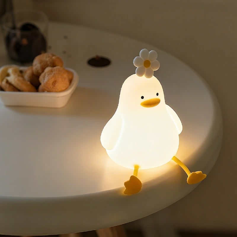 Rechargeable Night Light Silicone Soft Portable Animal LED Dimmable - Image 18