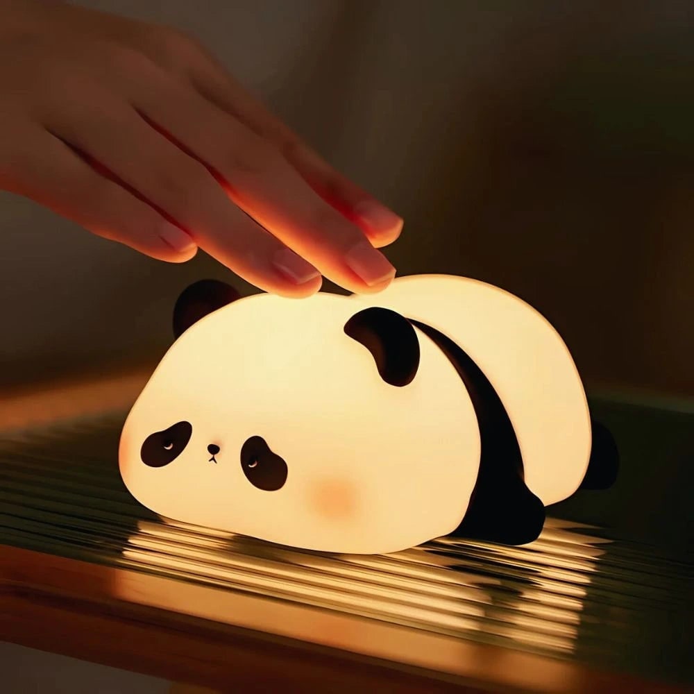 Rechargeable Night Light Silicone Soft Portable Animal LED Dimmable - Image 5
