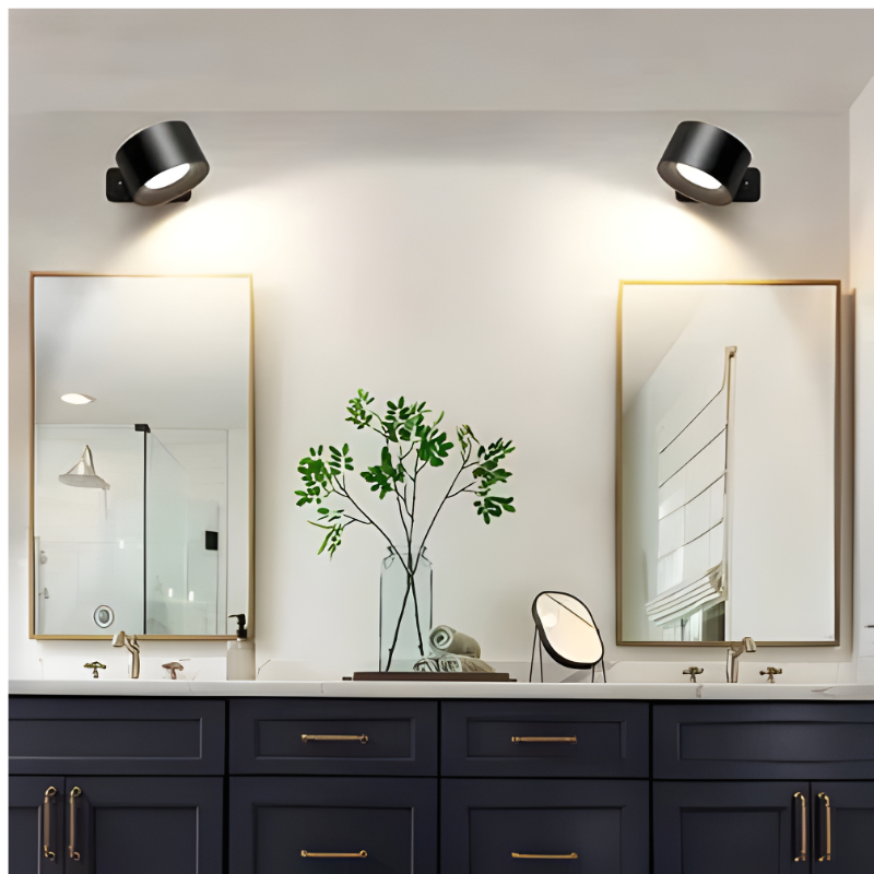 Rechargeable Wall Sconce with Modern Lighting Battery Powered Magnetic Mount and 360° Rotation - Image 13
