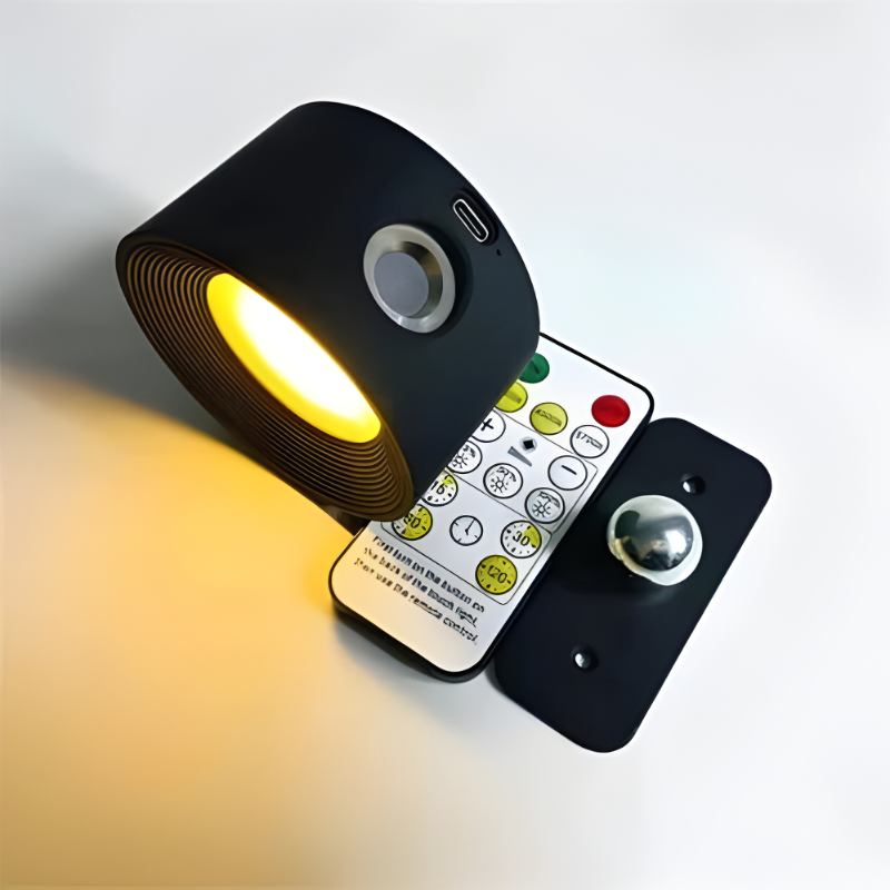 Rechargeable Wall Sconce with Modern Lighting Battery Powered Magnetic Mount and 360° Rotation - Image 4