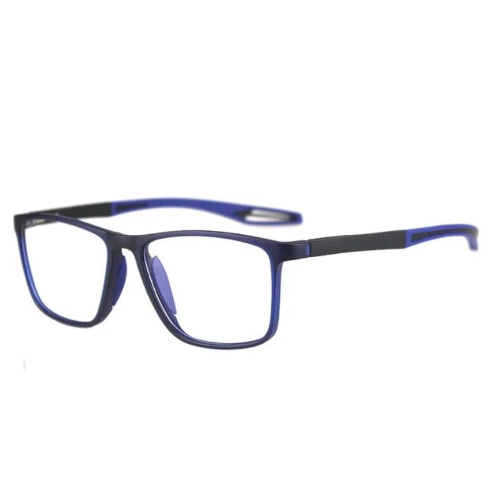 Rectangular Reading Glasses with Spring Hinge Blue Light Blocking Lightweight Tr90 Frame - Image 8