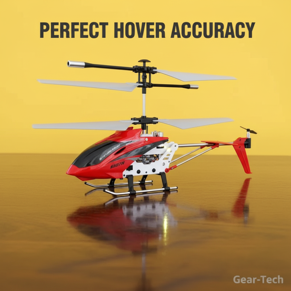 Remote Control Helicopter with Metal Frame Dual Rotors and Crash-Resistant Design for Indoor Flight - Image 16