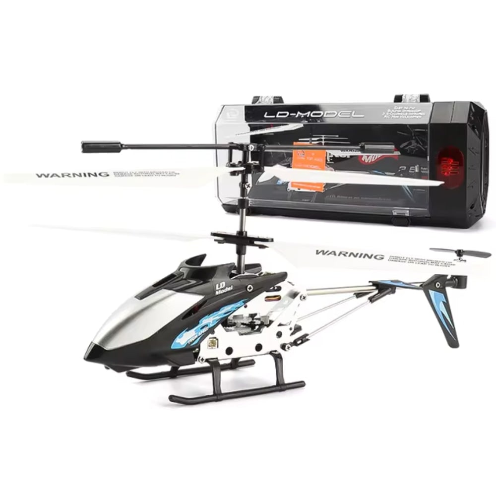 Remote Control Helicopter with Metal Frame Dual Rotors and Crash-Resistant Design for Indoor Flight - Image 21
