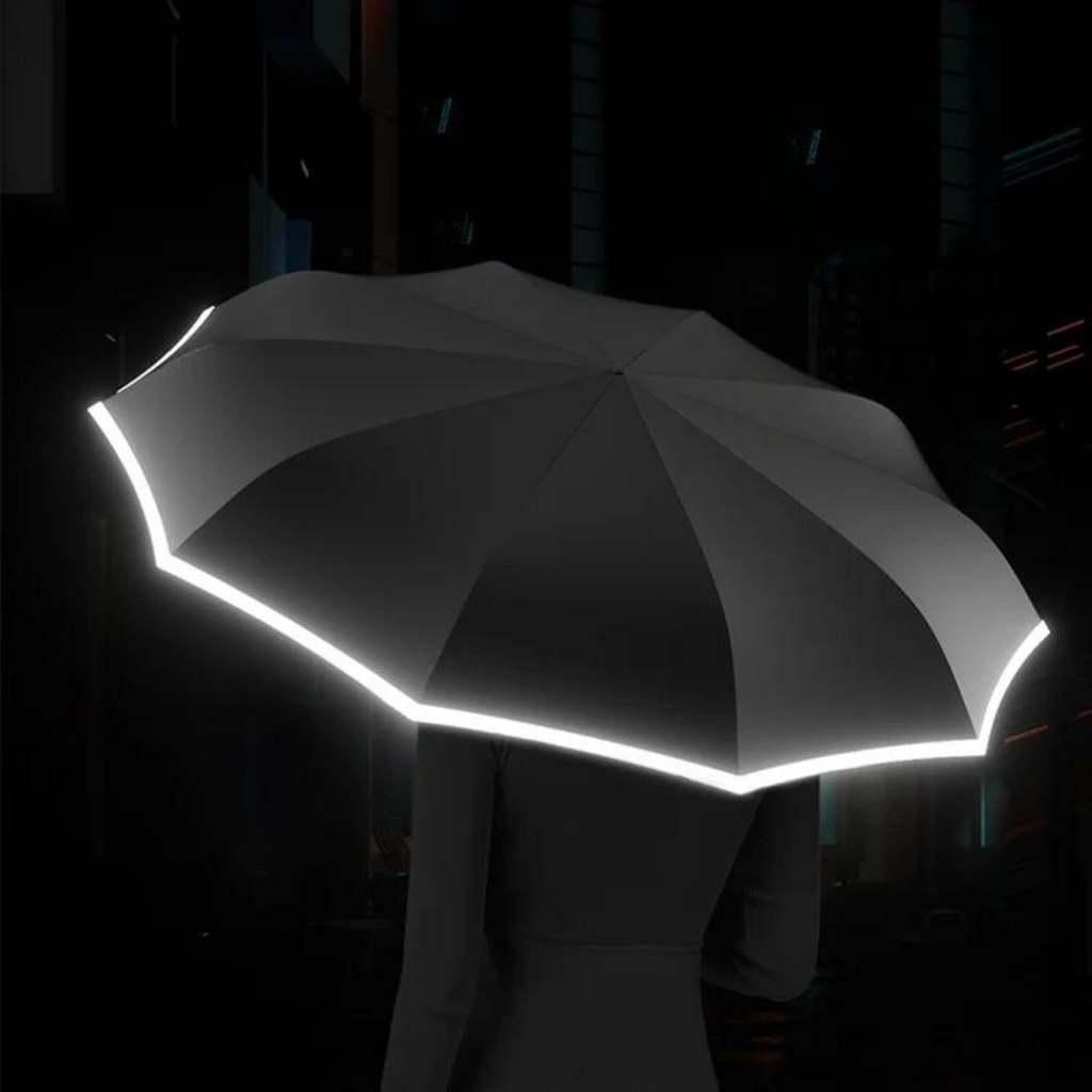 Repel Windproof Travel Umbrella with Compact Automatic Folding and Carabiner Handle - Image 8