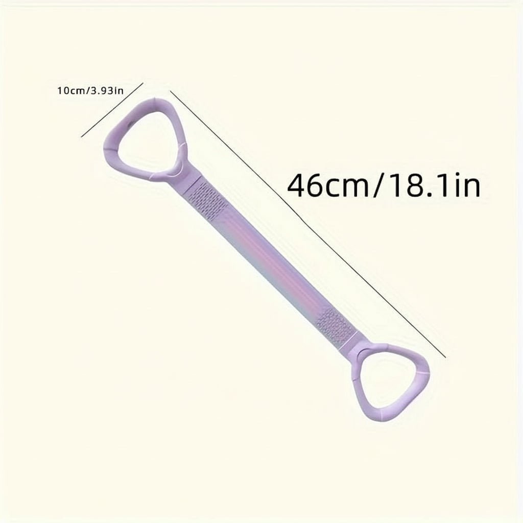 Resistance Band with Handles for Pilates Figure 8 Elastic Molded Rubber Non Slip - Image 6