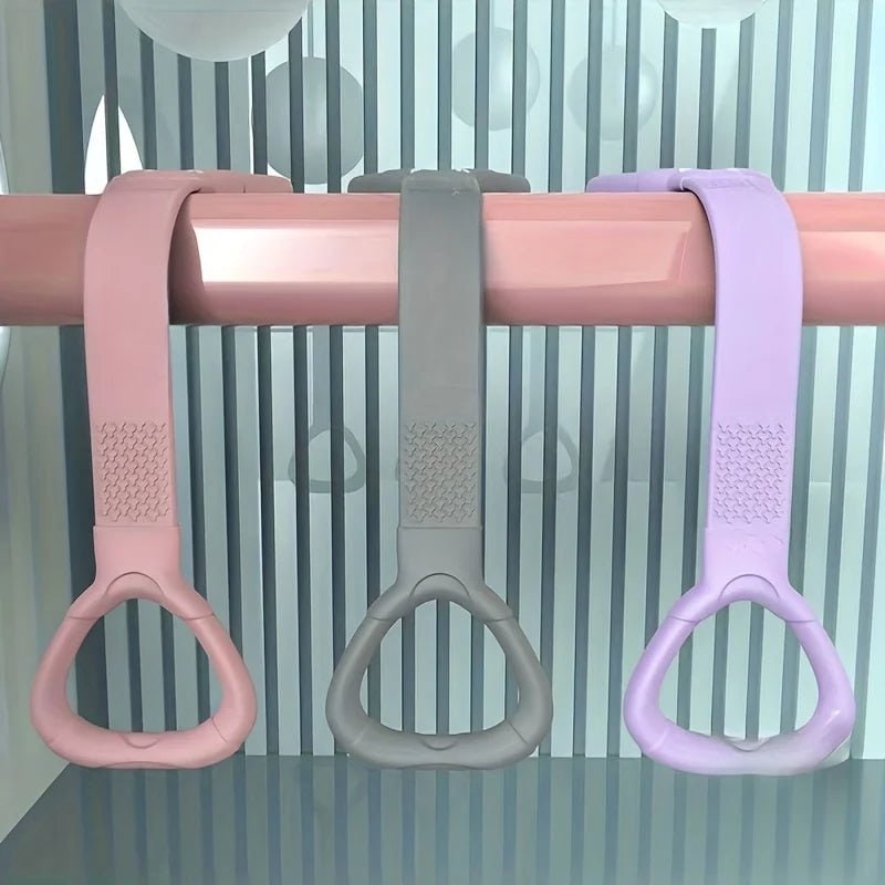 Resistance Band with Handles for Pilates Figure 8 Elastic Molded Rubber Non Slip - Image 7