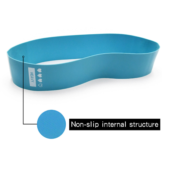 Resistance Bands Exercise Stretch Workout Loop with 4 Tension Levels and Carrying Pouch - Image 6