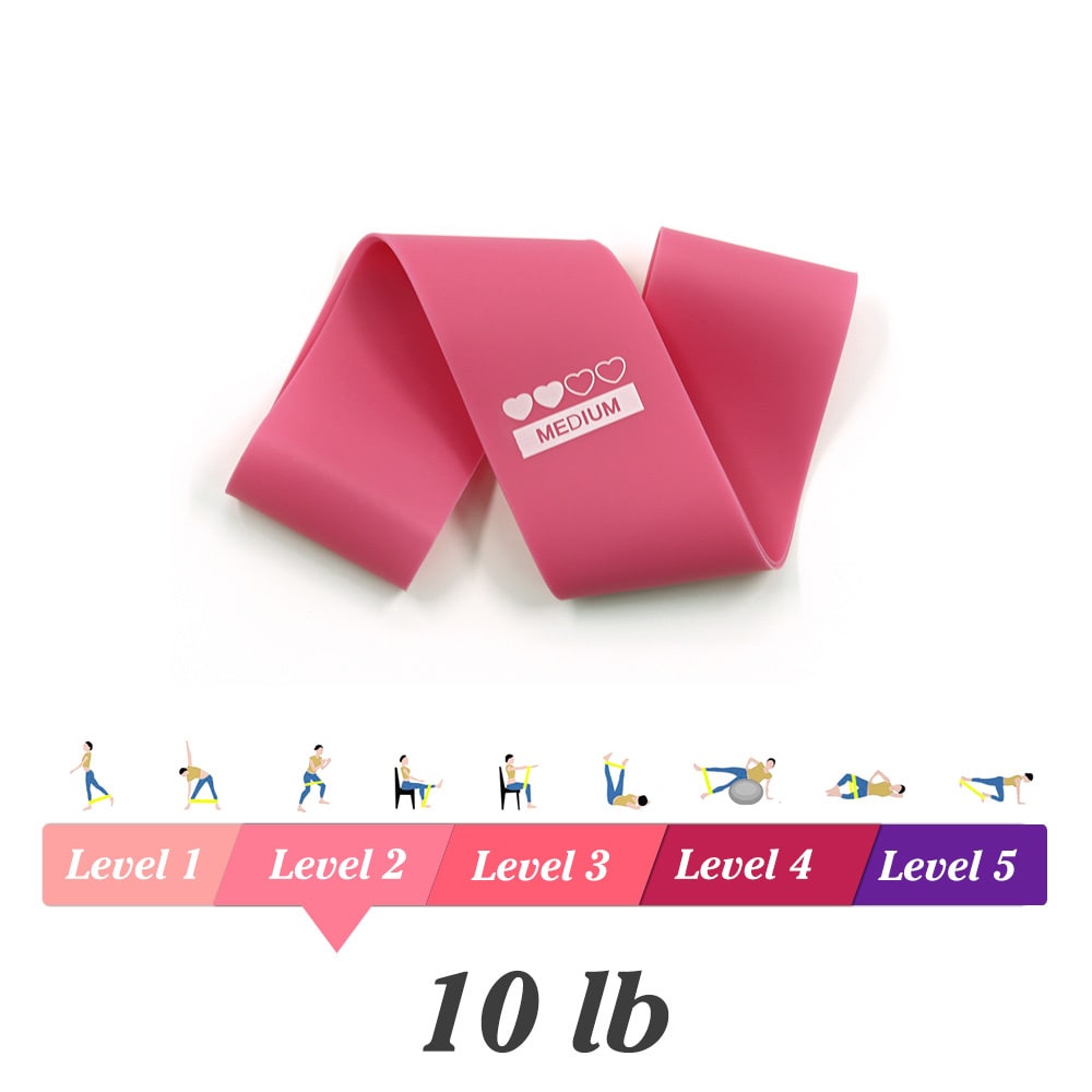 Resistance Bands with Color Coded Levels for Exercise Workout and Strength Training - Image 12