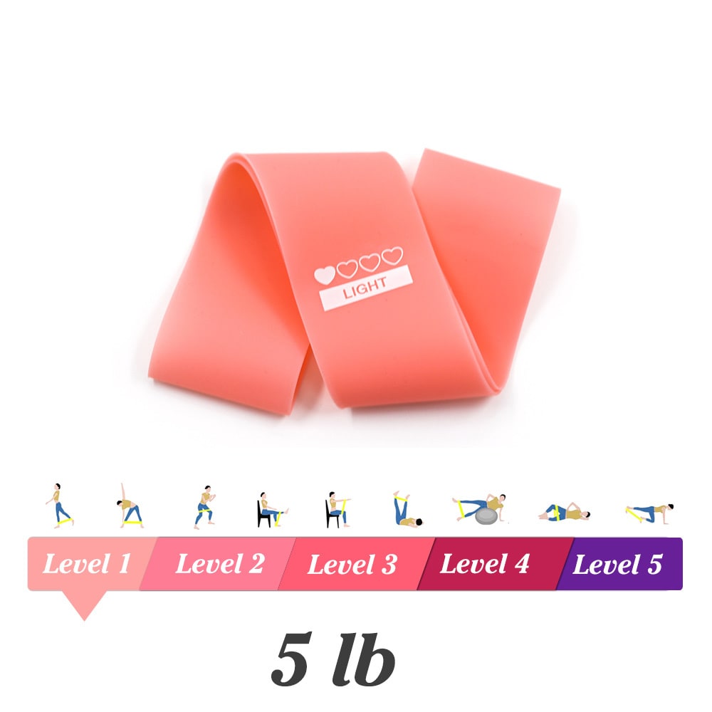 Resistance Bands with Color Coded Levels for Exercise Workout and Strength Training - Image 6
