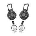 Retractable Badge Reels with Carabiner Clip and Heavy Duty Steel Cord Key Chain - Image 14
