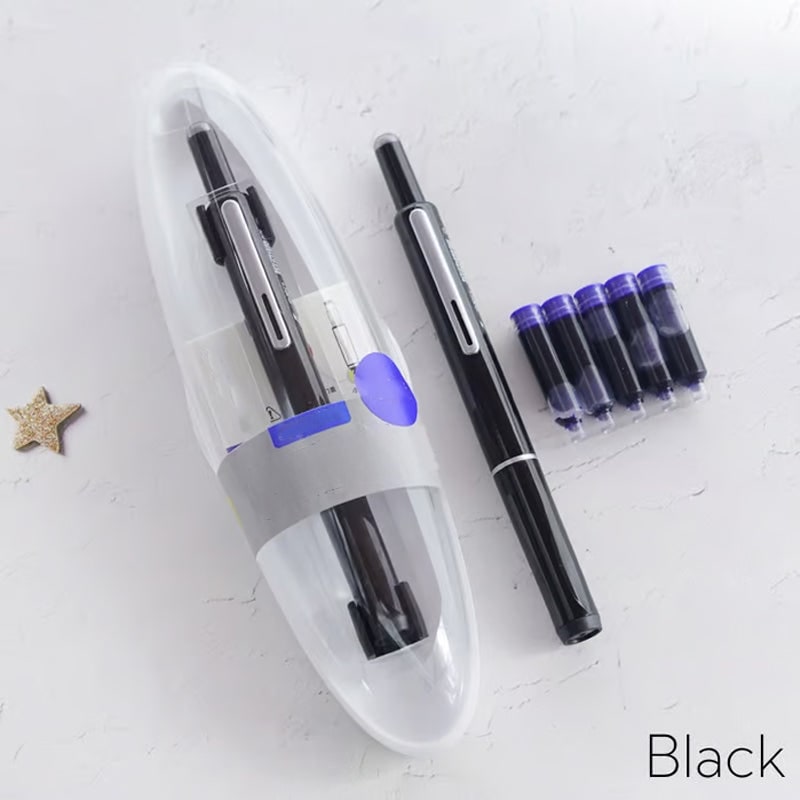 Retractable Fountain Pen with Fine Metal Nibs and Smooth Ink Flow for Writing Luxury - Image 11