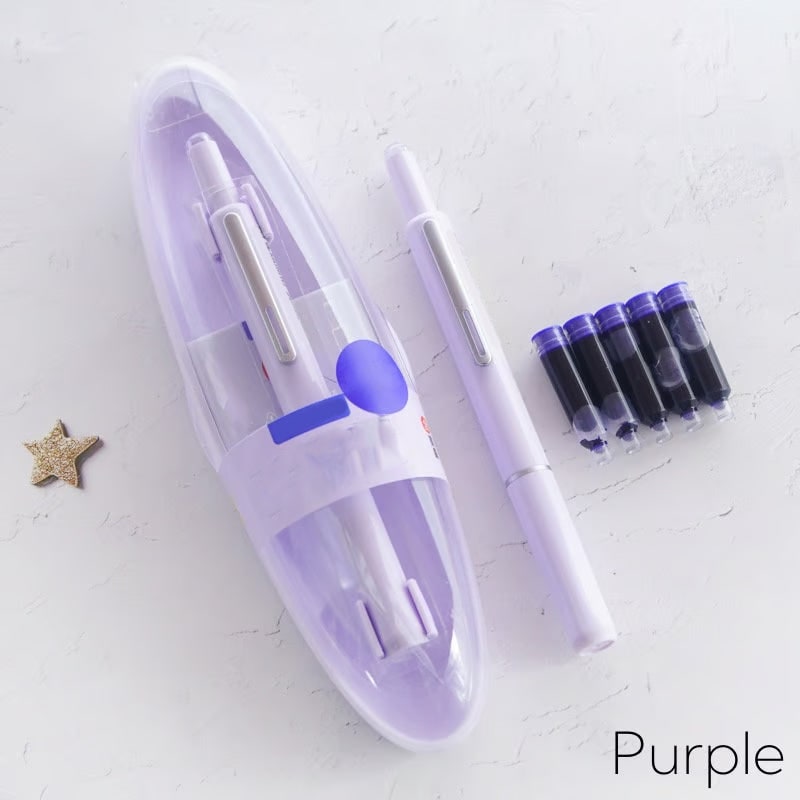Retractable Fountain Pen with Fine Metal Nibs and Smooth Ink Flow for Writing Luxury - Image 13