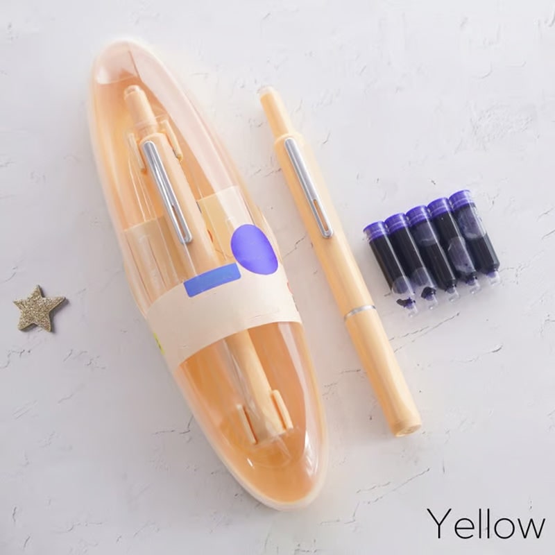 Retractable Fountain Pen with Fine Metal Nibs and Smooth Ink Flow for Writing Luxury - Image 15