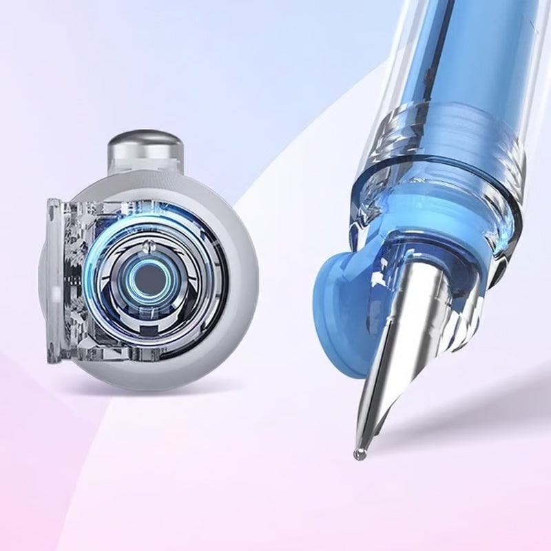 Retractable Fountain Pen with Fine Metal Nibs and Smooth Ink Flow for Writing Luxury - Image 5