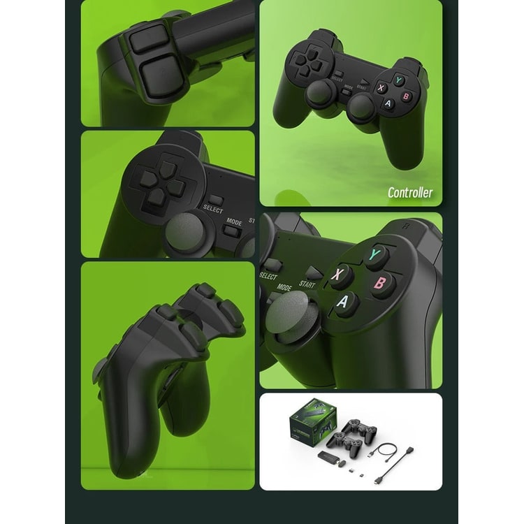Retro Game Console Stick Wireless Plug Play HDMI 2 Controllers Classic - Image 8