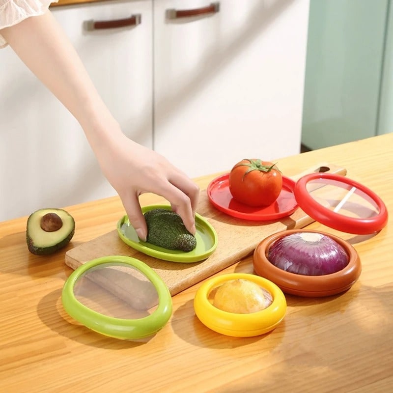 Reusable Food Savers and Silicone Covers with Stretch Lids to Reduce Waste Bag Sealers - Image 1