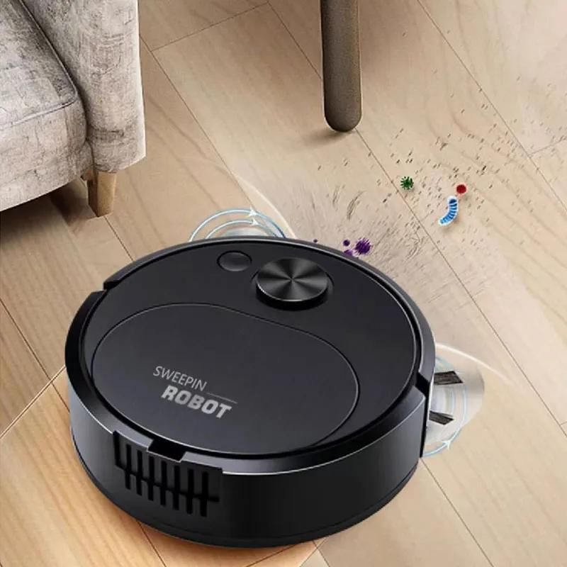 Robot Vacuum Cleaner with Smart Navigation and Dual Side Brushes for Automatic Floor Cleaning - Image 4