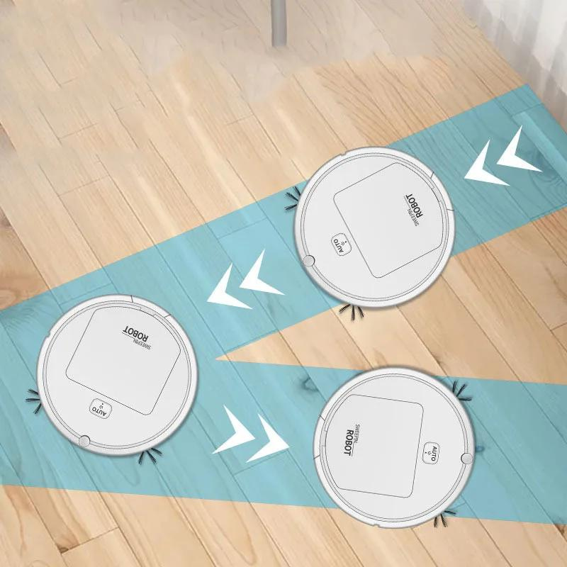Robot Vacuum Cleaner with Smart Navigation and Dual Side Brushes for Automatic Floor Cleaning - Image 5