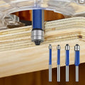 Router Bits Wood Tool Set with Flush Trim and Double Bearing Guides for Benchtop Table - Image 1
