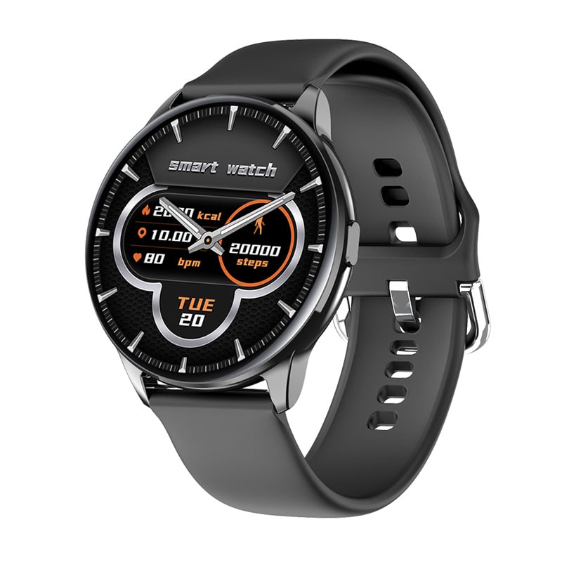 Rugged GPS Fitness Smartwatch with Blood Pressure Monitoring and Interchangeable Straps - Image 1