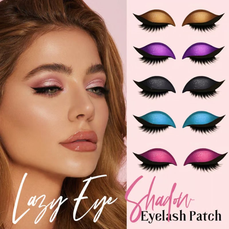 Self-Adhesive Eyeliner and Lash Stickers with Eyeshadow and Winged Flare - Image 14