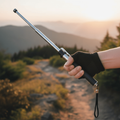 Self Defense Expandable Baton Collapsible Tactical Telescoping Metal Automatic Deployment - Image 1