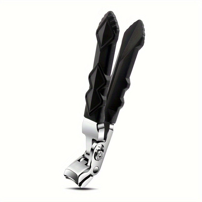 Sharpest Heavy Duty Long Handled Toenail Clippers for Thick Nails with Stainless Steel Curved Blades - Image 3