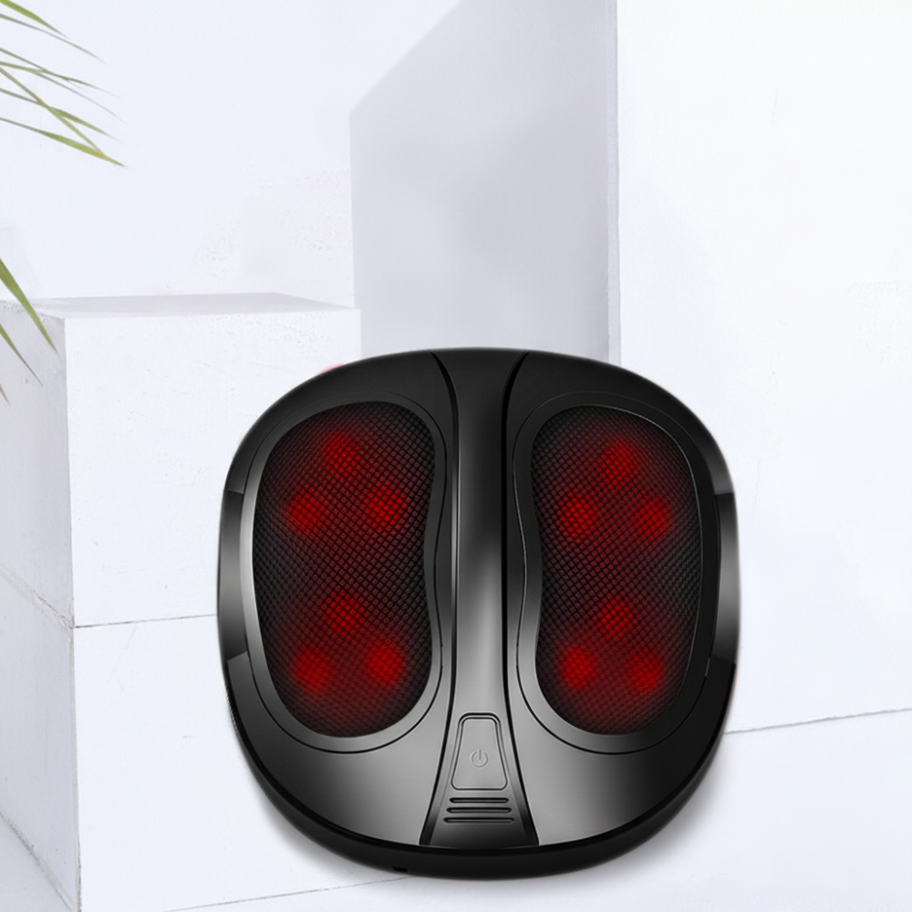 Shiatsu Foot Massager Electric Heated Vibration Massage Portable Vibrating - Image 2