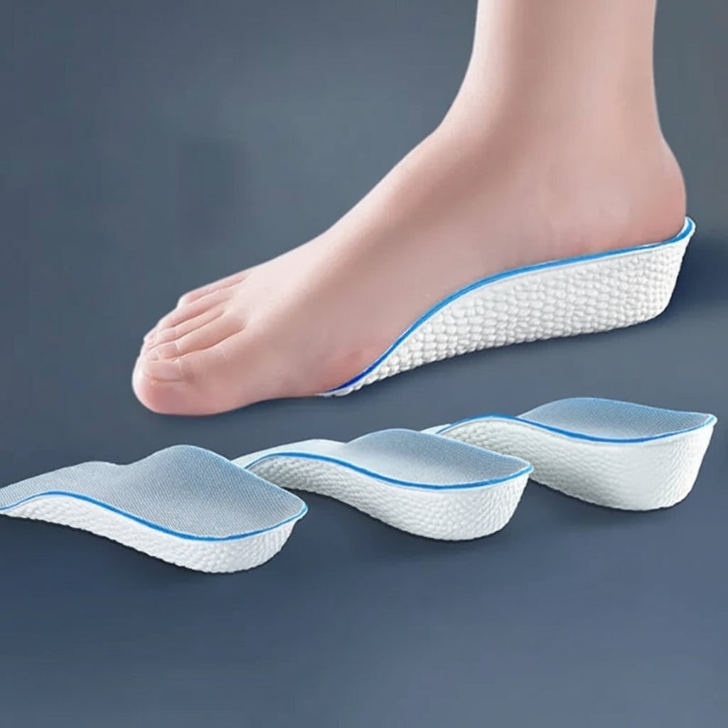 Shoe Insoles for Height with Orthopaedic Arch Support and Ergonomic Heel - Image 1