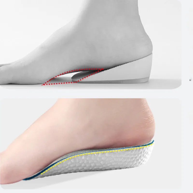 Shoe Insoles for Height with Orthopaedic Arch Support and Ergonomic Heel - Image 2
