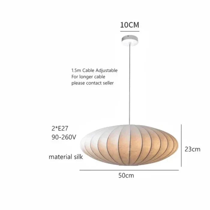 Silk Crystal Pendant Light Fixture for Bathroom Living Room and Over Island - Image 3