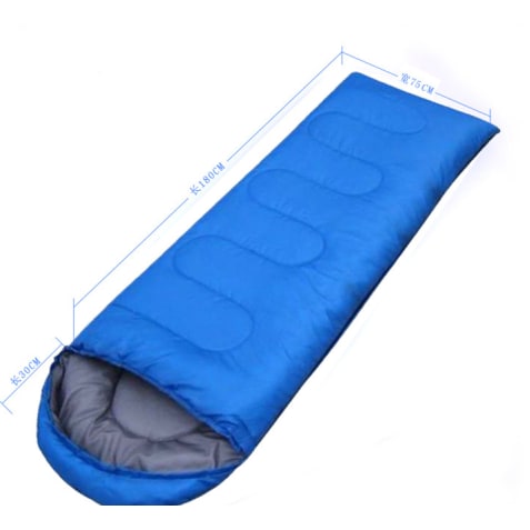 Sleeping Bag Nap Sack with Hood and Full-Length Zipper for Camping and Hiking Bivy - Image 2