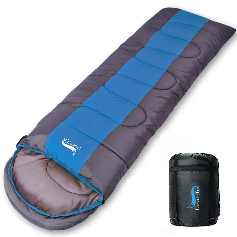 Sleeping Bag with Hiking Pad Bivvy Envelope Design and Compression Sack Camping - Image 3