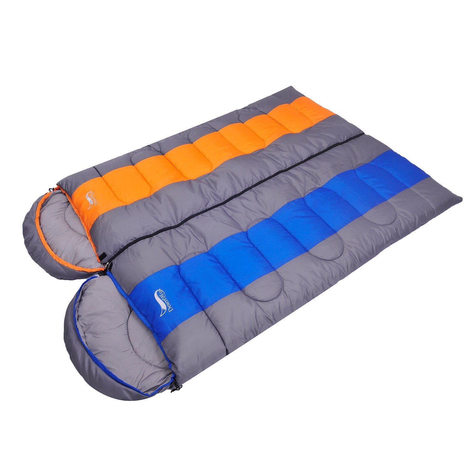 Sleeping Bag with Hiking Pad Bivvy Envelope Design and Compression Sack Camping - Image 7