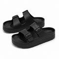 Slide Sandals with Adjustable Buckles Cushioned Eva Foam and Arch Support - Image 1