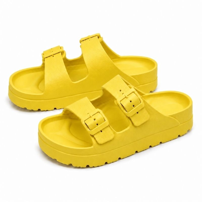 Slide Sandals with Adjustable Buckles Cushioned Eva Foam and Arch Support - Image 13
