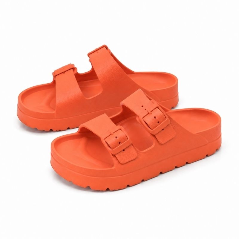 Slide Sandals with Adjustable Buckles Cushioned Eva Foam and Arch Support - Image 14
