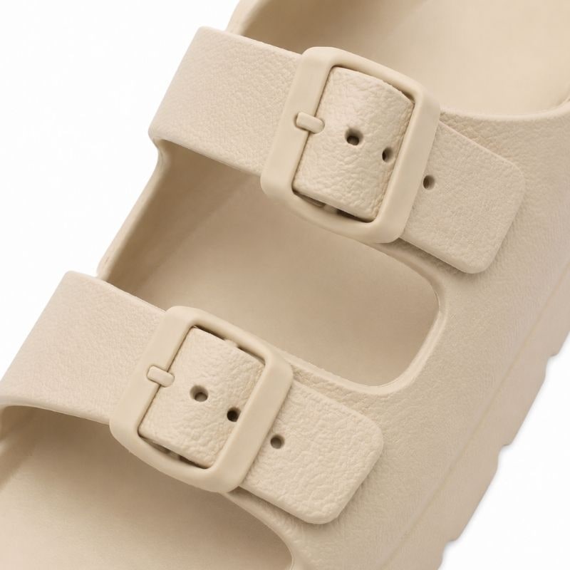 Slide Sandals with Adjustable Buckles Cushioned Eva Foam and Arch Support - Image 5