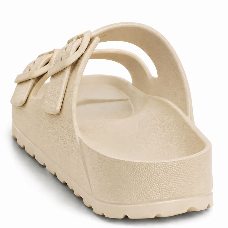 Slide Sandals with Adjustable Buckles Cushioned Eva Foam and Arch Support - Image 6