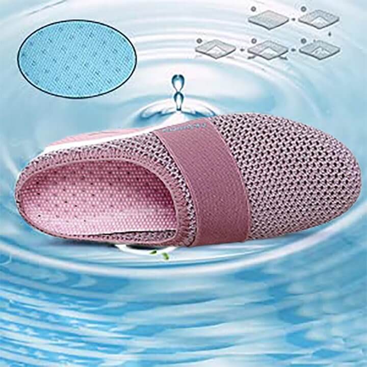 Slip-On Mule Sneakers with Air Cushion Platform and White Midsole - Image 8