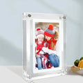 Smart Digital Photo Frame with Clear Acrylic Housing and Battery Backup Electronic - Image 1