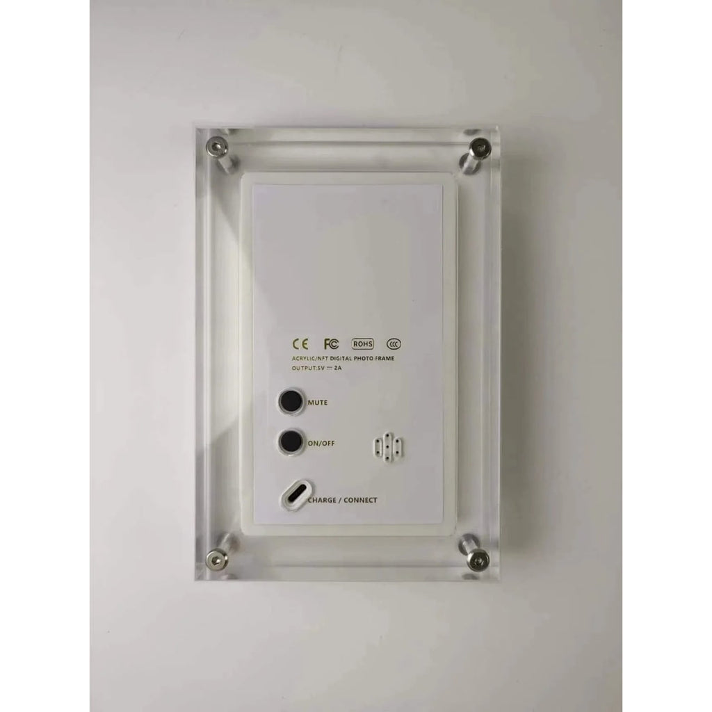 Smart Digital Photo Frame with Clear Acrylic Housing and Battery Backup Electronic - Image 6