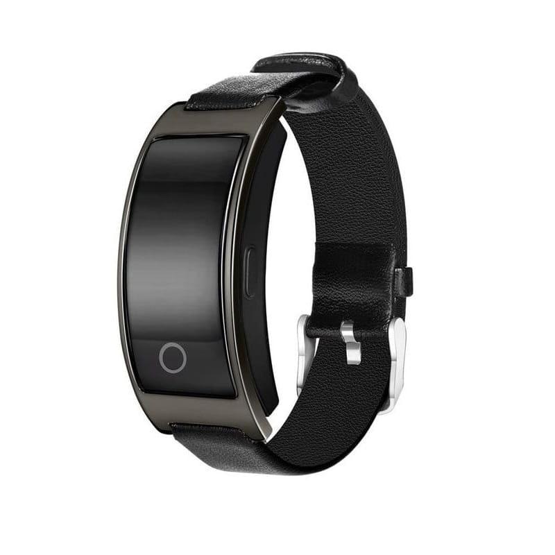 Smart Watch Fitness Tracker Heart Rate Monitor Leather Band Waterproof Touch Screen - Image 3