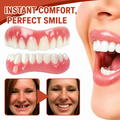 Snap on Veneers Fake Teeth Removable Cosmetic Smile Whitening Kit Instant - Image 1