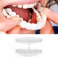 Snap on Veneers Temporary Removable Moldable Teeth Upper Lower - Image 1