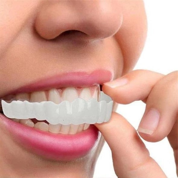 Snap on Veneers Temporary Removable Moldable Teeth Upper Lower - Image 8