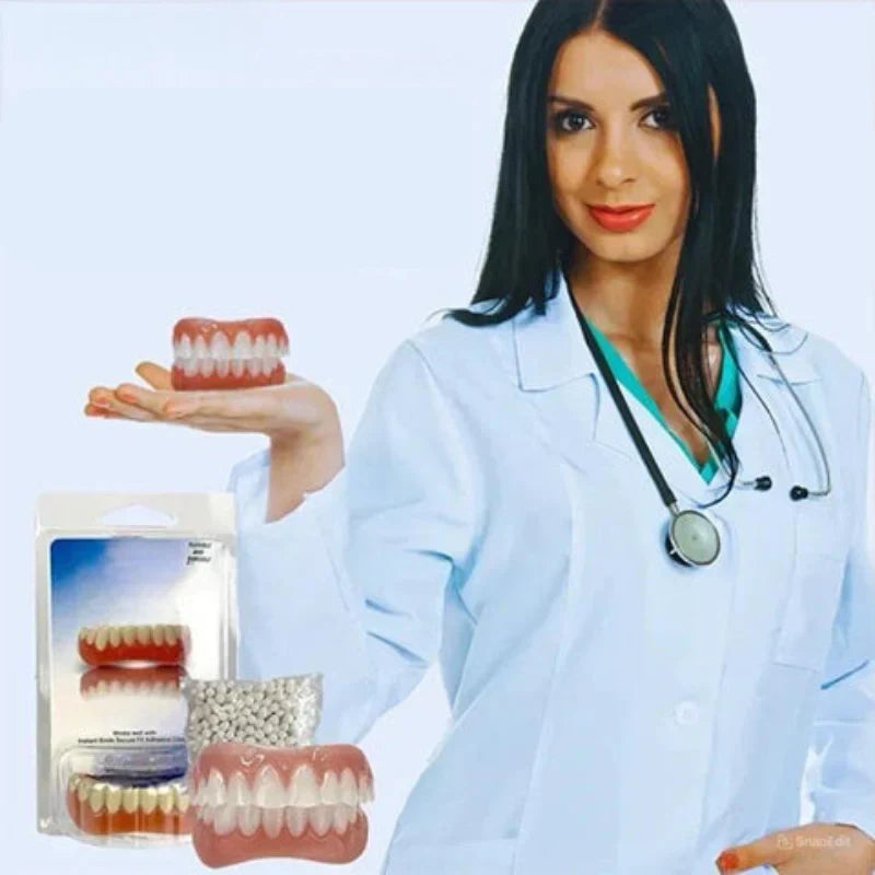 Snap on Veneers with Moldable Thermal Beads for Custom Fit Cosmetic Teeth - Image 8